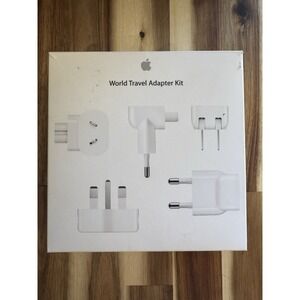 Apple World Travel Adapter Kit MD837AM/A — Genuine OEM — Open Box Never Used